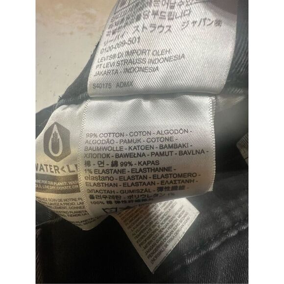 Levi's Men's 541 Athletic Fit Jeans Sz Black 36/32 - Picture 4 of 6